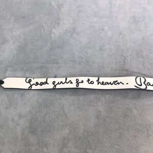 Funky Monkey Custom Purse Strap Good Girls Go to Heaven, Bad Girls Go Everywhere